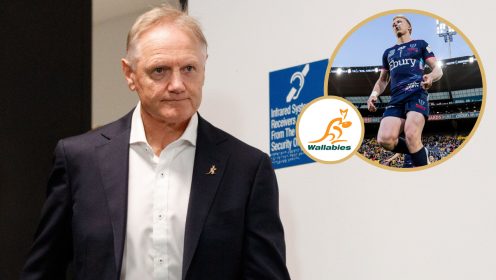 Joe Schmidt suffers body blow as Wallabies playmaker makes bombshell move to rugby league but another commits