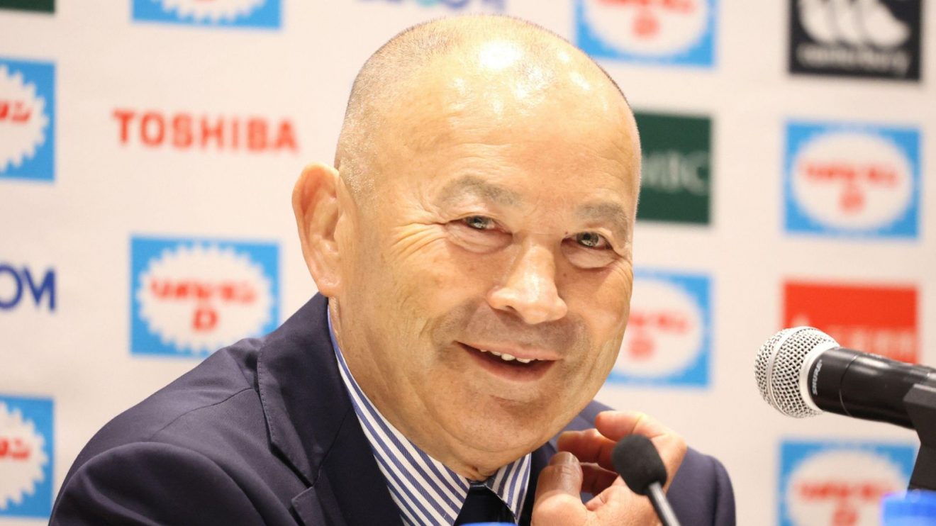 Japan's rugby national team head coach Eddie Jones.