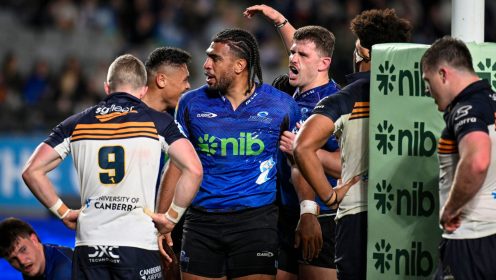 Blues v Brumbies: Five takeaways as Vern Cotter’s side take the Springboks approach to knockout rugby