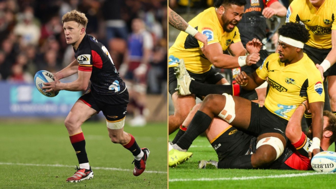 Split with Damian McKenzie (Chiefs) and Peter Lakai (Hurricanes).