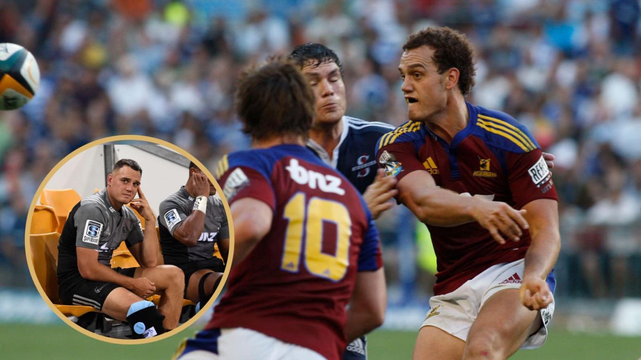 Former All Blacks fullback Israel Dagg during his playing days with the Crusaders and Highlanders.