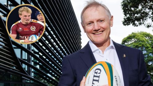 Son of famous Wallaby receives Australia call-up as Joe Schmidt selects first Test squad which includes ex-All Black