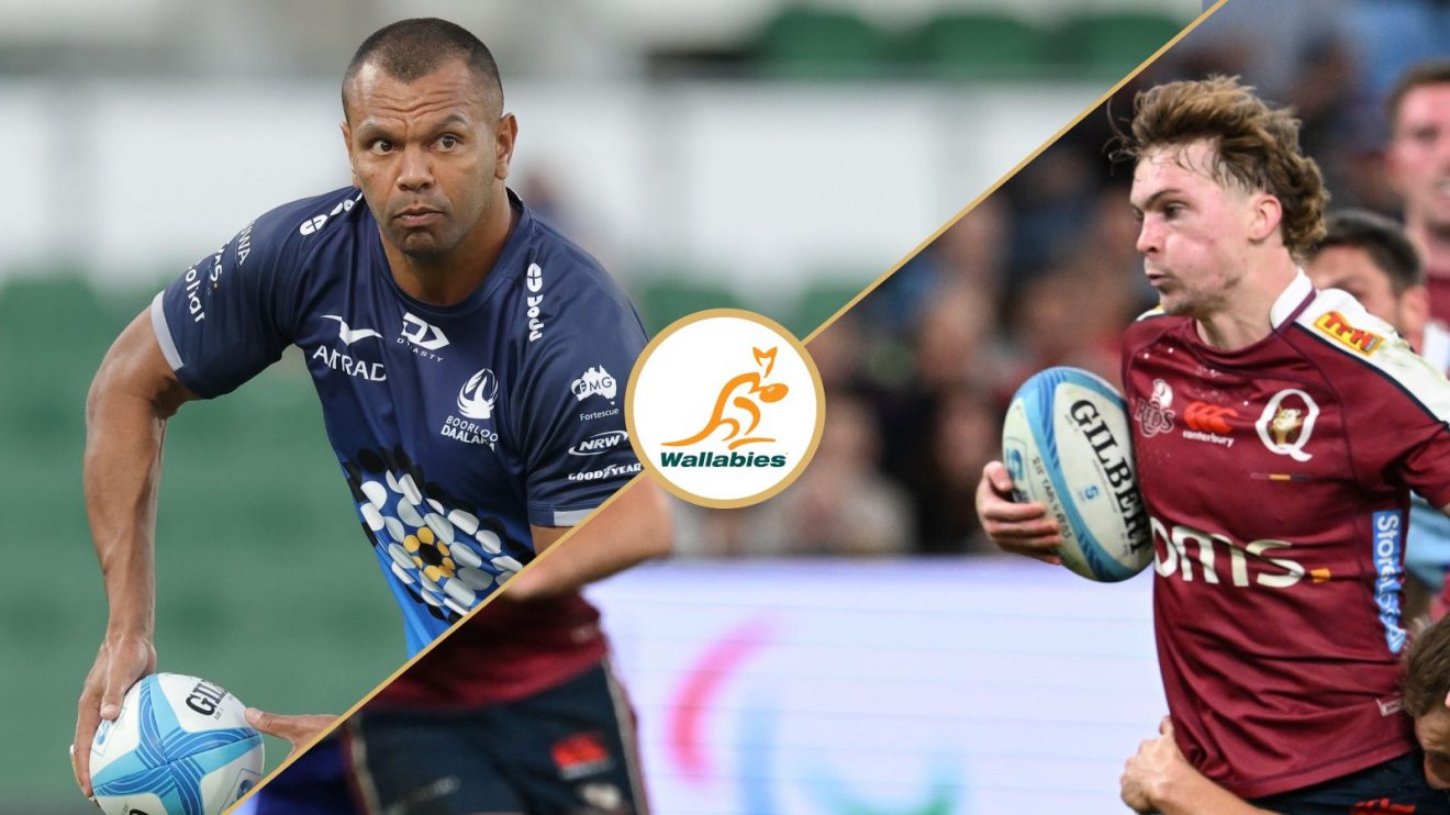 Split with Kurtley Beale and Tim Ryan.