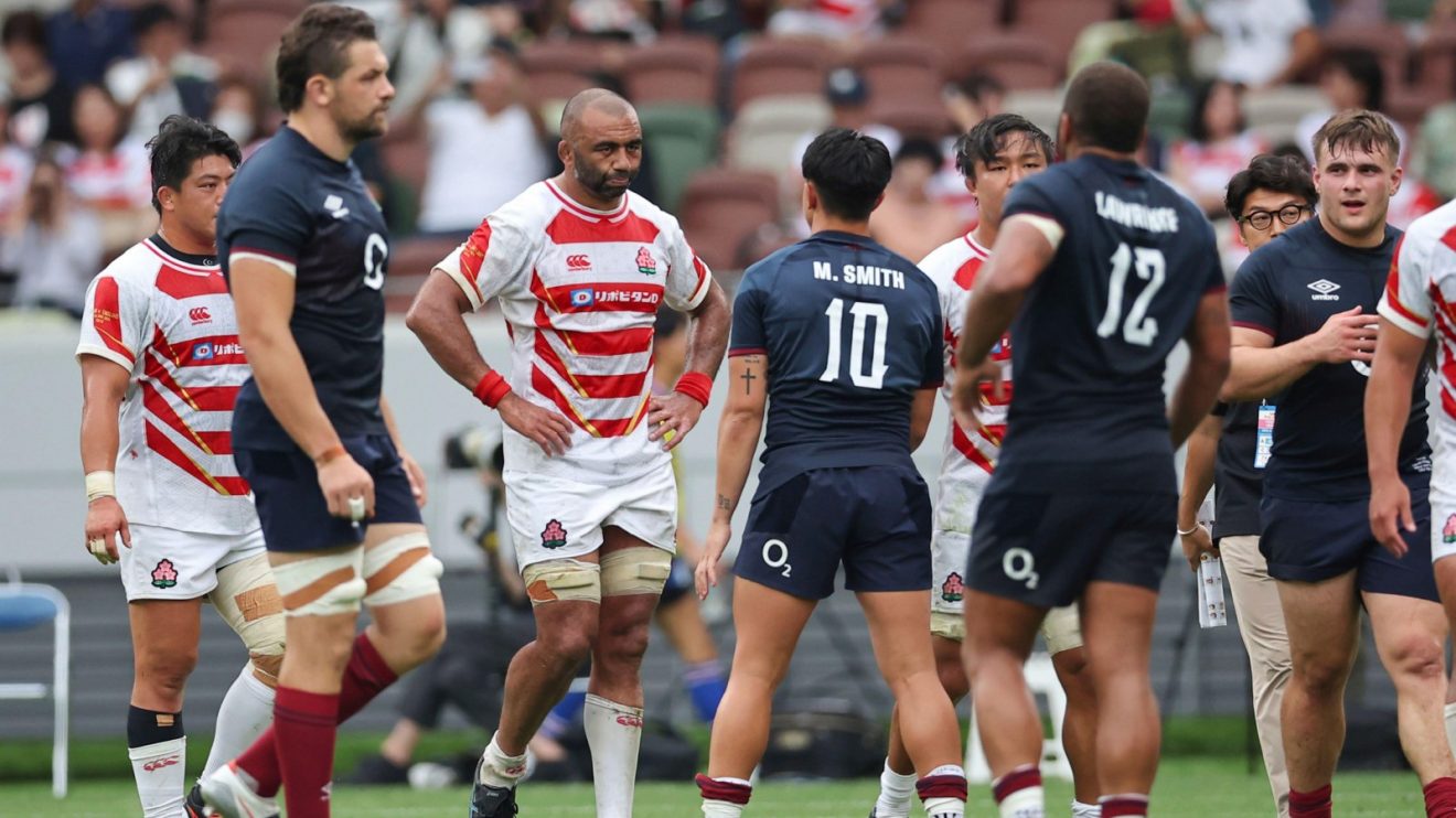England take on Japan in Tokyo.