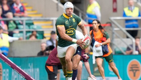 Springboks: Edwill van der Merwe ready to make up for lost time against Italy