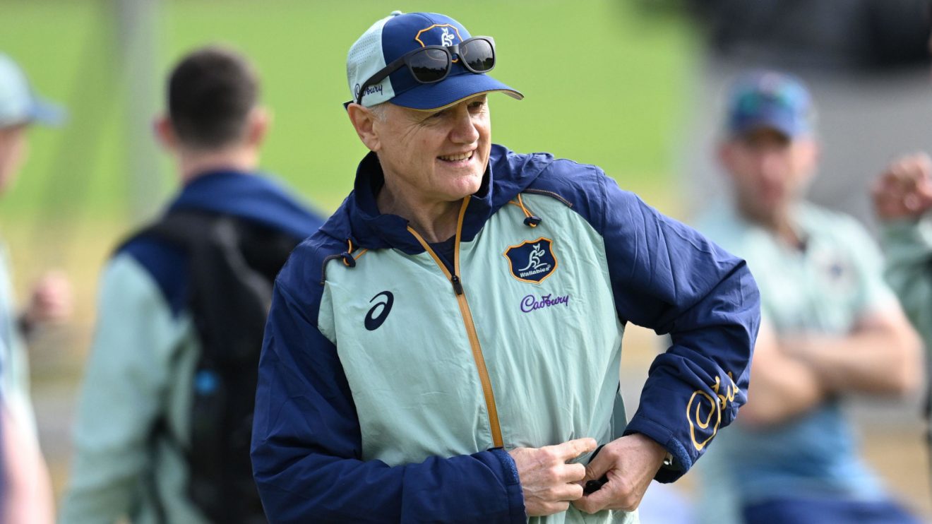 Joe Schmidt taking his first Wallabies training camp in 2024.