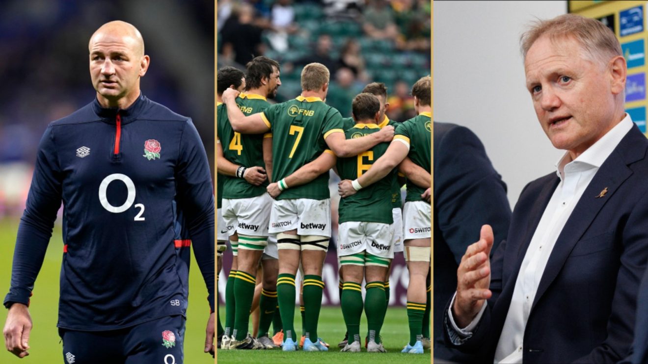 Split with England boss Steve Borthwick, the Springboks and Wallabies boss Joe Schmidt.
