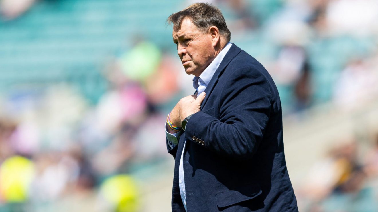 Former All Blacks head coach Steve Hansen in 2023.