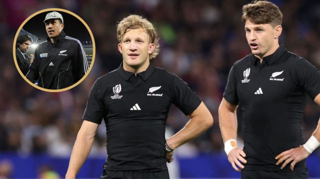 All Blacks centurion makes bold selection calls for fly-half and back three slots to match England’s ‘aerial’ game