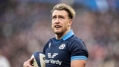 Former Scotland captain Stuart Hogg pleads guilty to domestic abuse after court appearance