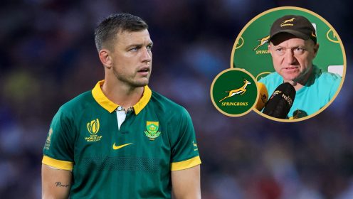 Springboks: Tony Brown’s mission to get ‘older’ Handre Pollard back to ‘dominant’ U20s form