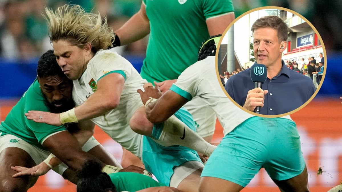 South Africa facing Ireland in the 2023 Rugby World Cup alongside ex-Boks Skipper Bob Skinstad.