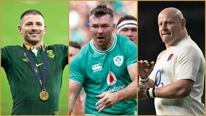 Willie le Roux, Peter O'Mahony and Dan Cole-Alamy