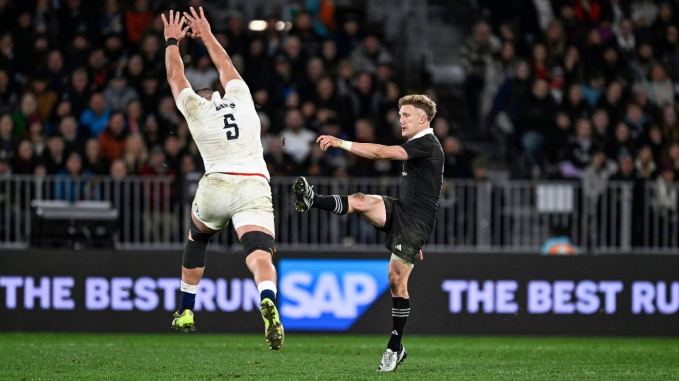 New Zealand fly-half Damian McKenzie.