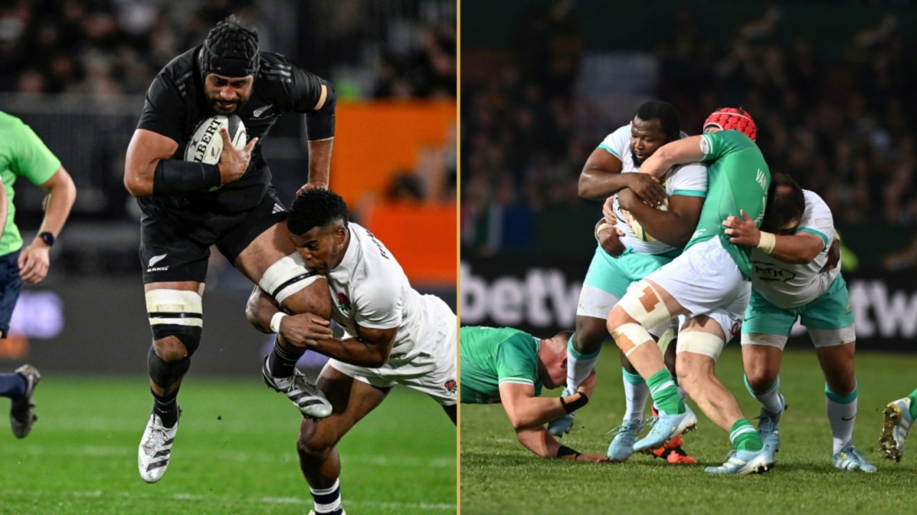 Split with New Zealand v England and South Africa v Ireland.