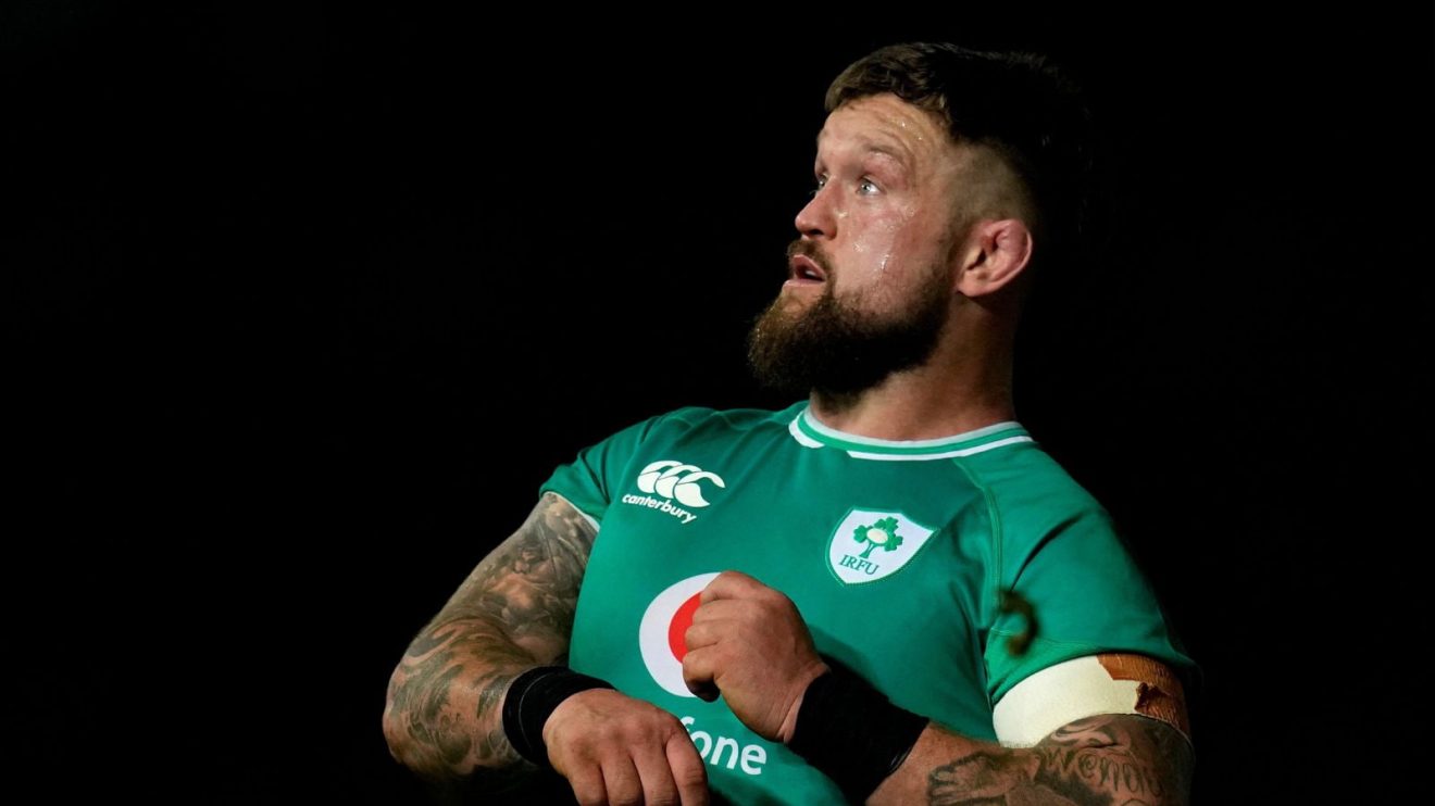 Ireland prop Andrew Porter.