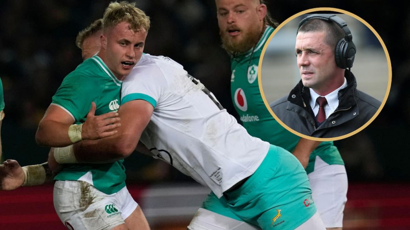 RG Snyman's tackle on Craig Casey which knocked Ireland scrum-half out, and ex-flanker Alan Quinlan.