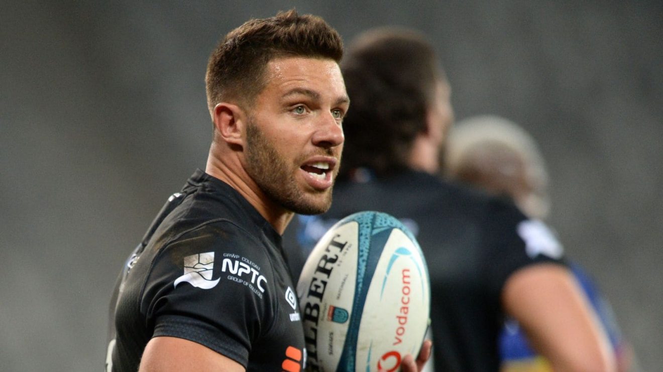 Rhys Webb of Ospreys during the United Rugby Championship 2021/22 game.