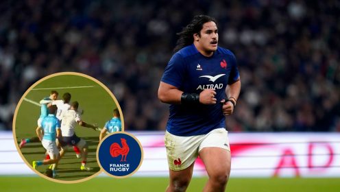 Posolo Tuilagi channels his inner Jonah Lomu in STUNNING 50-metre solo try
