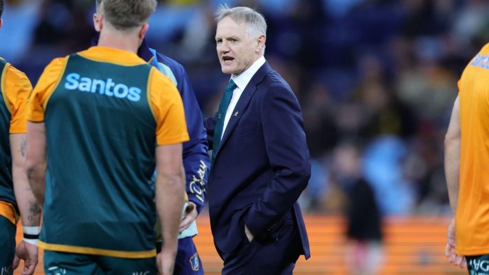Joe Schmidt Wallabies head coach v Wales 2024 - Alamy.jpg