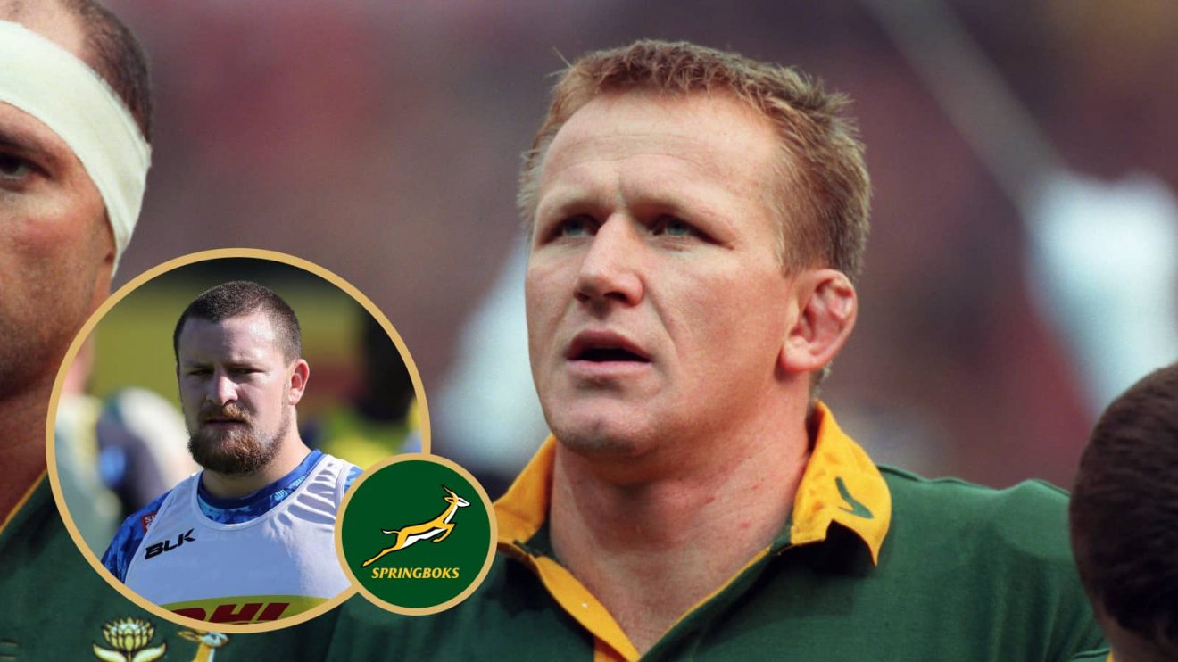 Andre Venter and his son Andre Hugo Venter.