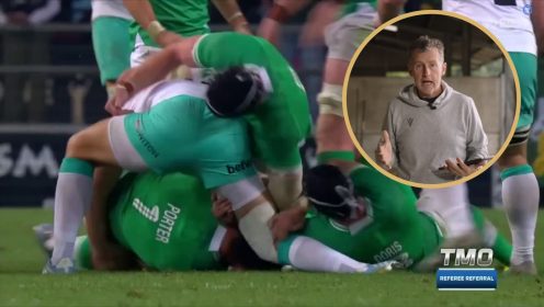 Nigel Owens: Ireland duo ‘very, very lucky’ to avoid more cards for Malcolm Marx clear-out