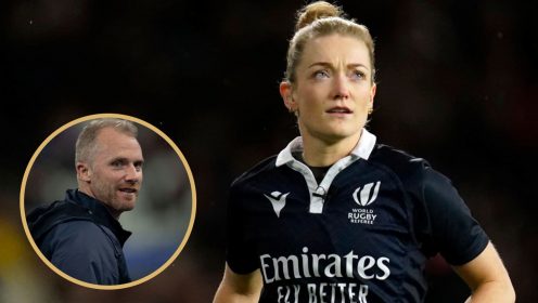 Wayne Barnes hails ‘trailblazer’ Hollie Davidson as history awaits in Springboks fixture