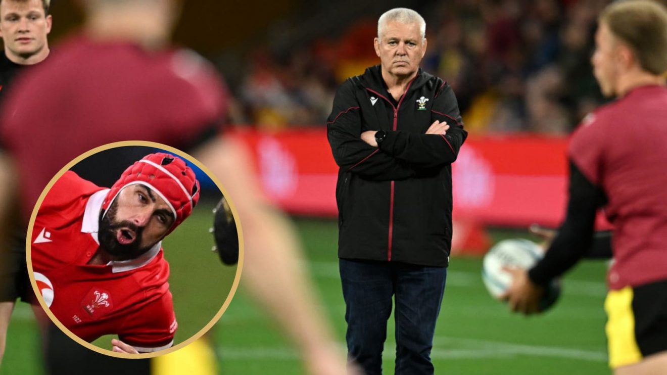 Warren Gatland speaks to the media after Wales' narrow win over the Reds.