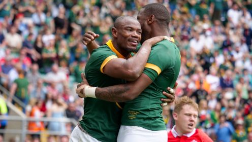 Makazole Mapimpi gives blunt response to hype over his excellent Springbok try-scoring record