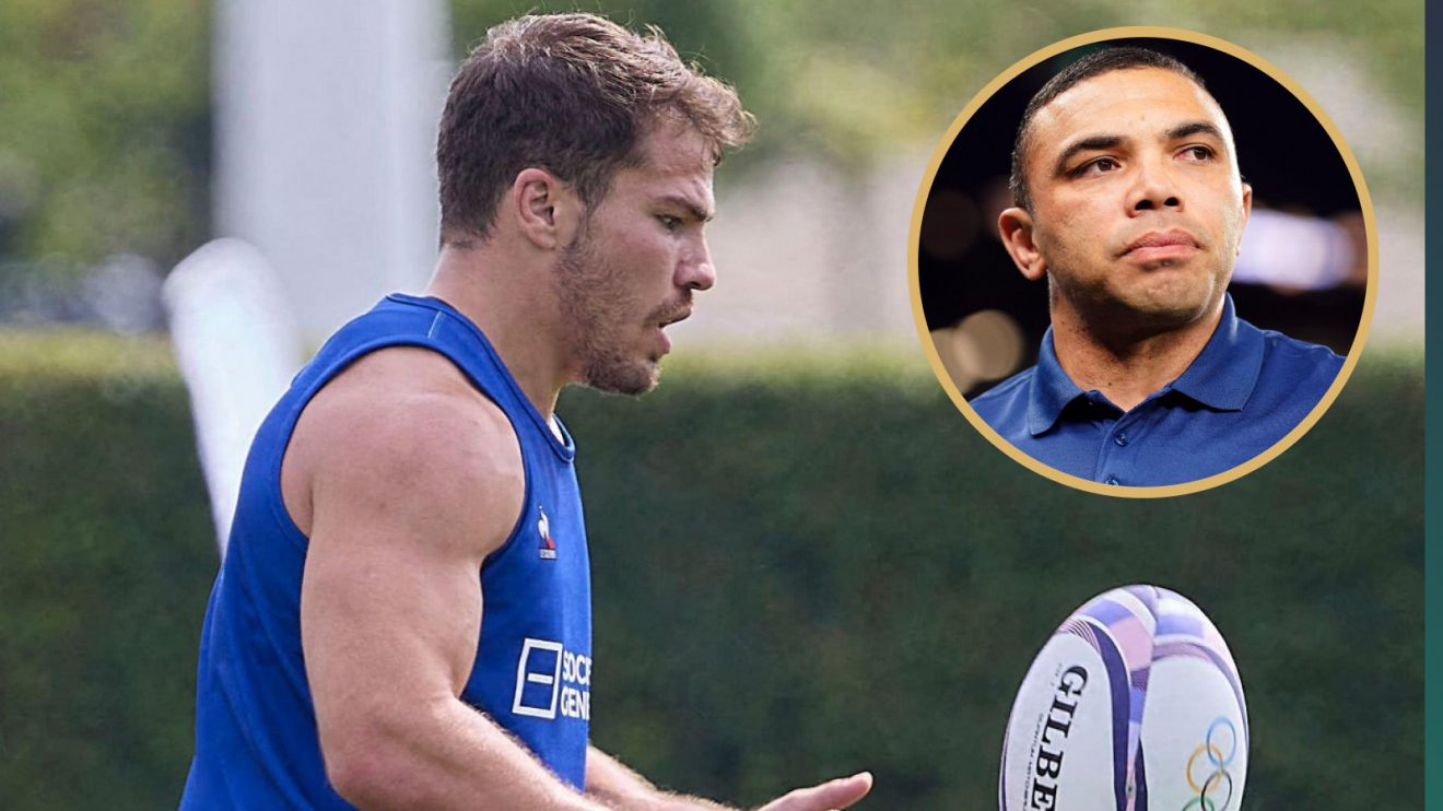 Antoine Dupont and Bryan Habana image