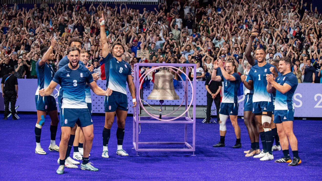 France players at the Olympics.