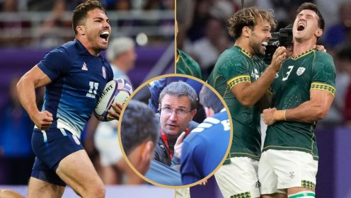 Olympic Rugby Sevens: Mike Friday lauds ‘amazing’ South Africa and ‘genius’ Antoine Dupont as France become ‘new favourites’ for Gold