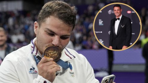 Dan Carter: Antoine Dupont’s ‘seamless’ sevens transition ‘underestimated’ as All Blacks legend marvels at France’s ‘freak’