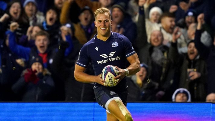 How Duhan van der Merwe became Scotland’s unlikely hero after breaking try record