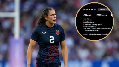 USA’s Ilona Maher surpasses Siya Kolisi as the most followed active rugby player on Instagram