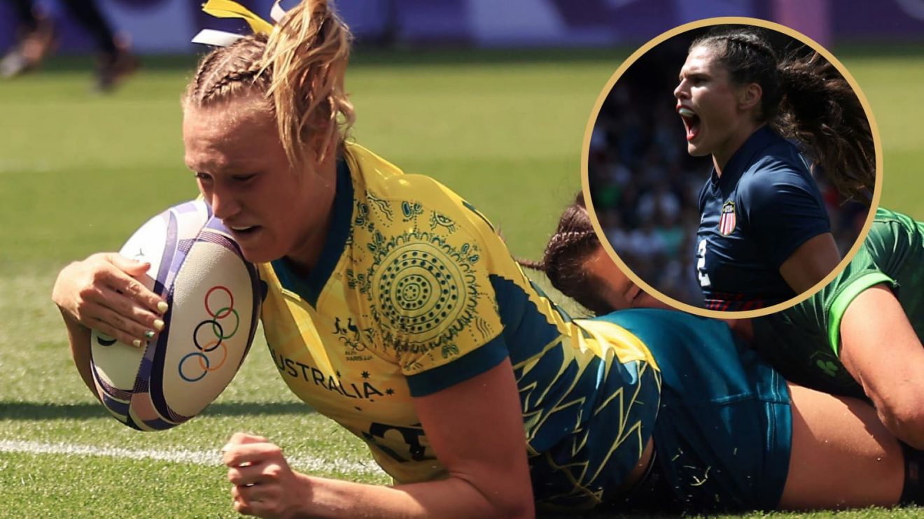 New Zealand, USA, Canada and Australia will contest the Rugby Sevens semi-finals.