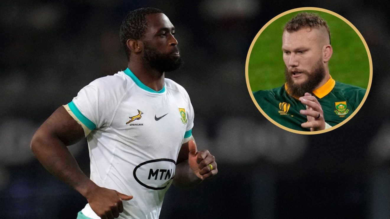 Siya Kolisi Springboks RG Snyman