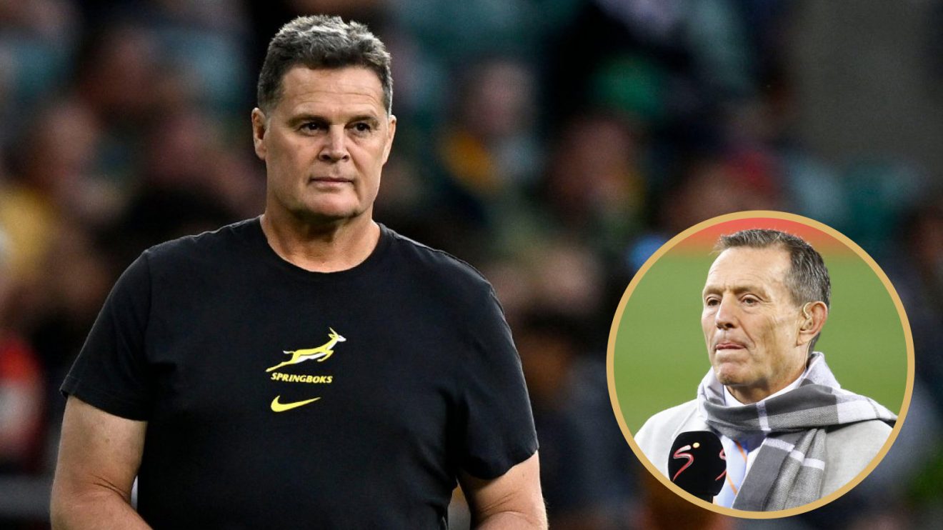 Rassie Erasmus and Joel Stransky image