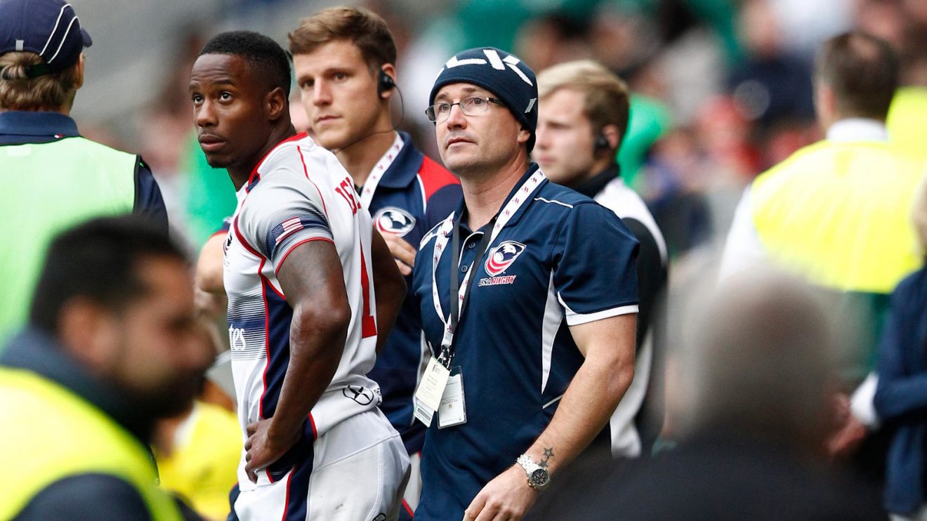 USA Sevens head coach Mike Friday in 2015.