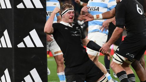 All Blacks’ rising star reveals his biggest takeaway from ‘addictive’ Test rugby