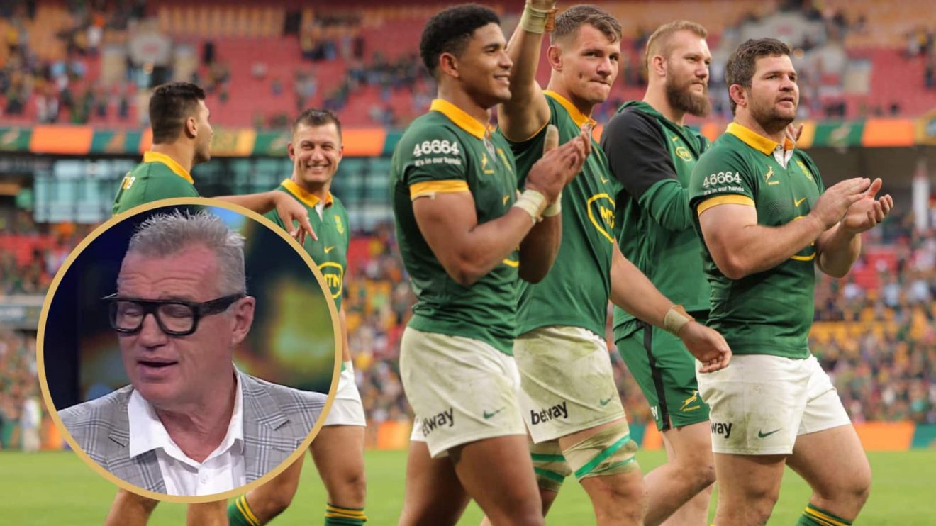Springboks after dominant win over Wallabies and All Blacks legend Sir John Kirwan.