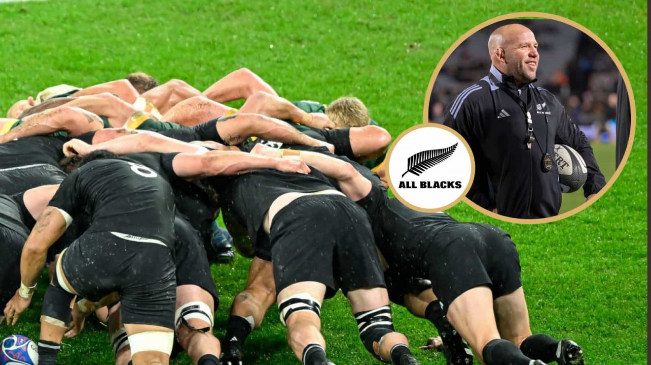 All Blacks pack scrummaging and forwards coach Jason Ryan.