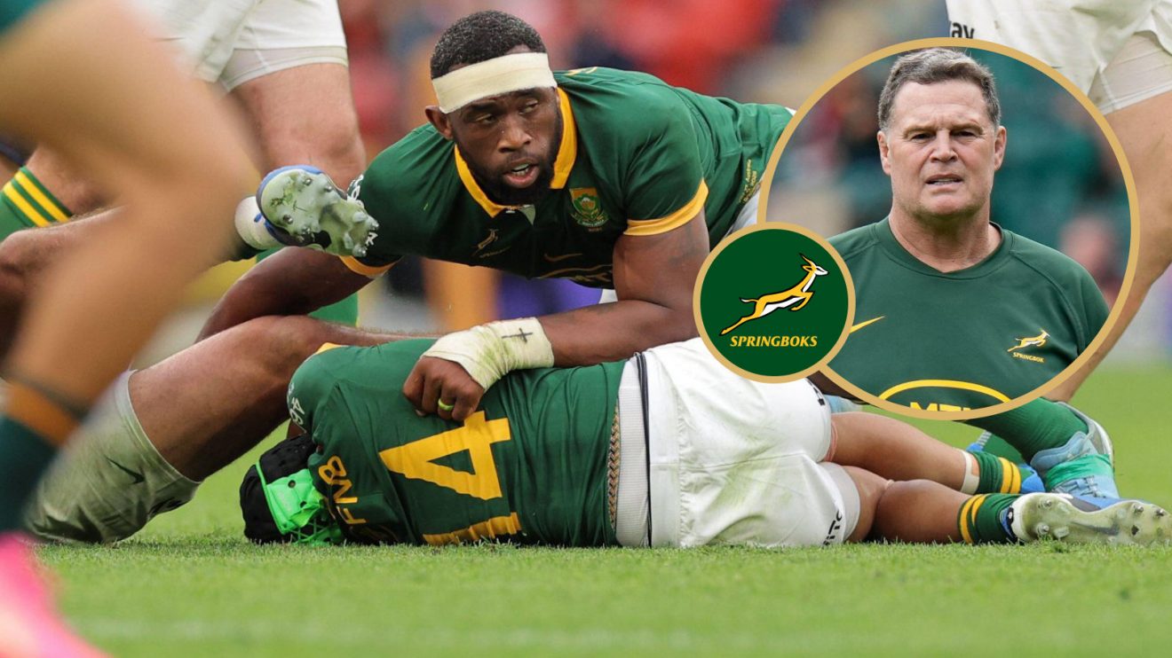 Siya Kolisi and Rassie Erasmus image