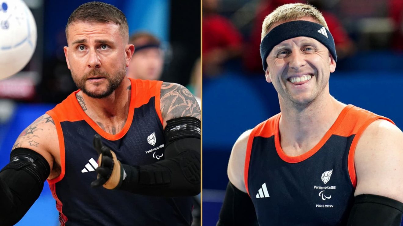 Stuart Robinson and Aaron Phipps are striving for Paralympic rugby glory.