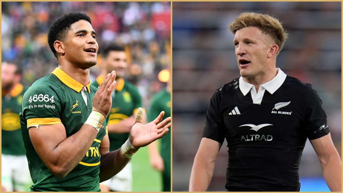 Sacha Feinberg-Mngomezulu and Damian McKenzie