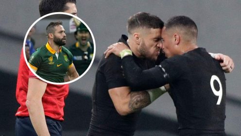 Springboks scrum-half pinpoints the ‘difference’ between All Blacks nines Aaron Smith and TJ Perenara