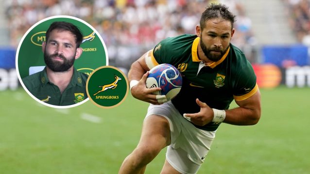 Cobus Reinach’s eloquent response to fulfilling Springboks dreams as he insists ‘there is one more World Cup’