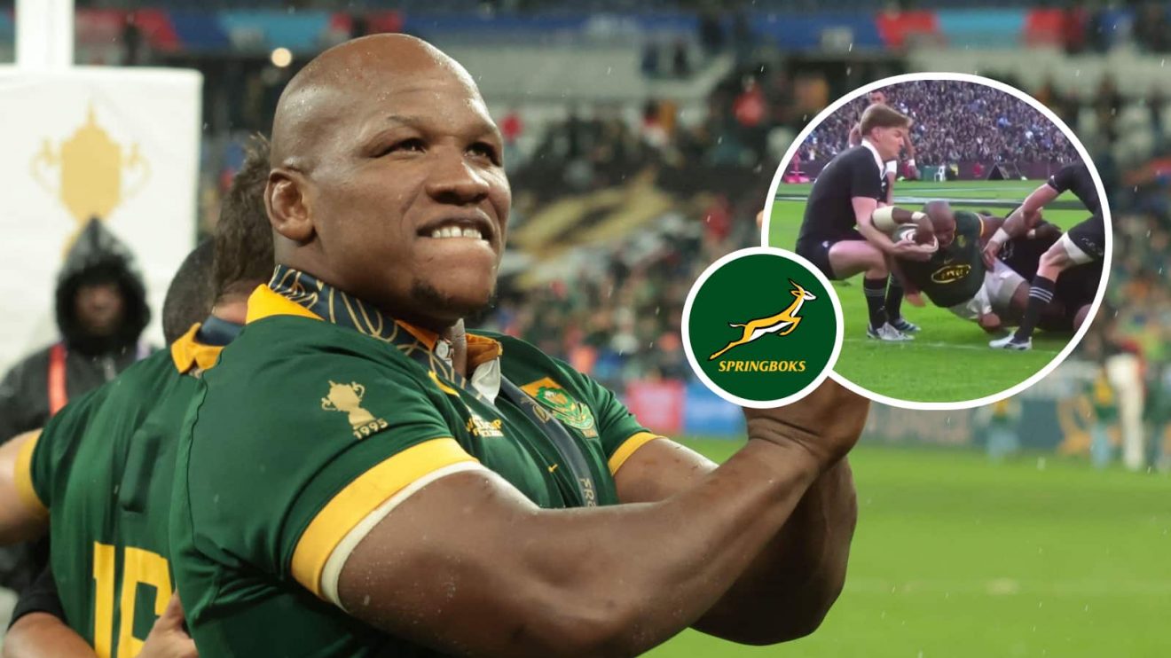 【まこと】オールブラックス BLK Springboks Law discussion: Springboks' controversial try v All Blacks was correct
