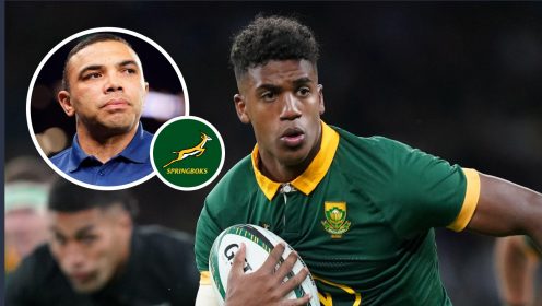 Springboks star reveals ambition to emulate ‘great role model’ Bryan Habana’s legacy