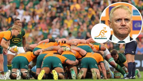 ‘I’ve never had that happen before ‘ – Joe Schmidt hits back at Springboks scrum debacle claiming Australia were ‘certainly disadvantaged’